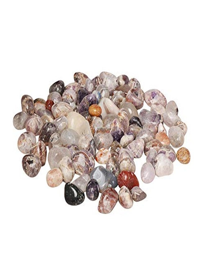 Ercole® Polished Shiny Smooth Onyx Pebbles Stone for Aquarium Garden & Home Decor (Multi Colour, 3 Kg) - Image 1